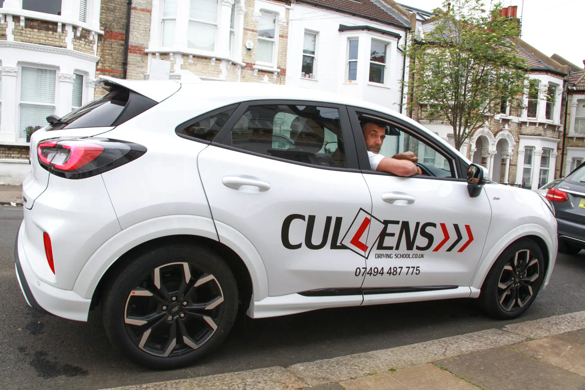 Nervous driving lessons Clapham with Cullens Driving School